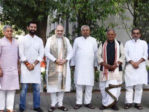 BJP-JDU में सीट बंटवारे की नई रणनीति — पहले सहयोगियों का समीकरण, बाद में बड़ा फैसला